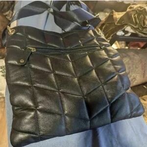 Sondra Roberts Squared Crossbody in Navy